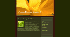 Desktop Screenshot of joannehopkinsbodywork.com