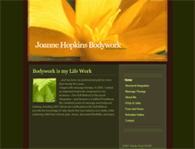 Tablet Screenshot of joannehopkinsbodywork.com